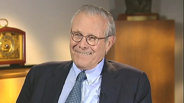 Donald Rumsfeld's revelation