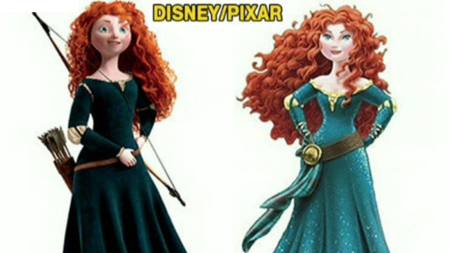 Disney pulls makeover of 'Brave' heroine after protests