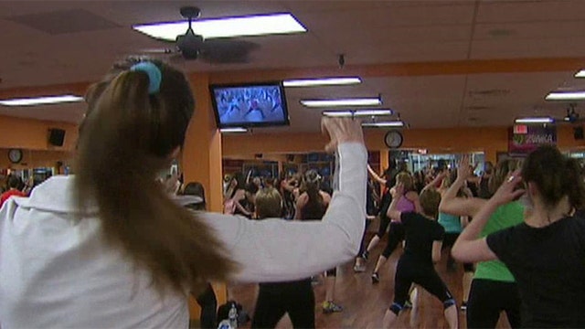 Carol Alt checks out the Zumba craze