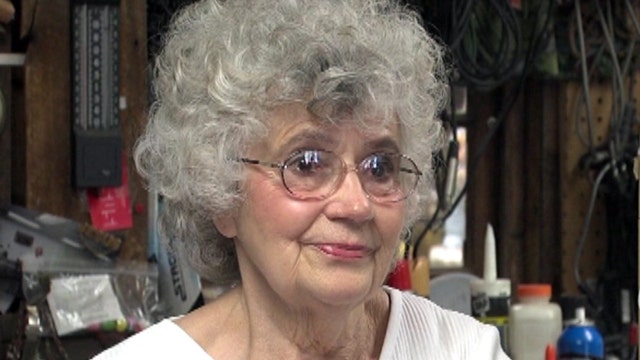 Grandma fights off robber with broom