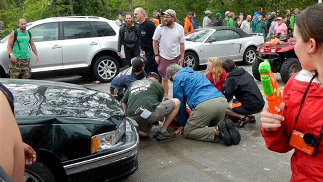 Dozens injured in Virginia after parade car crash