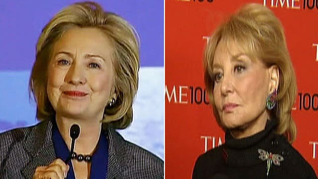 Bias Bash: Barbara Walters buddies with Hillary Clinton?