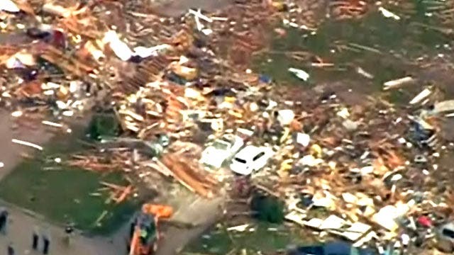 Oklahoma church opens its doors to tornado victims