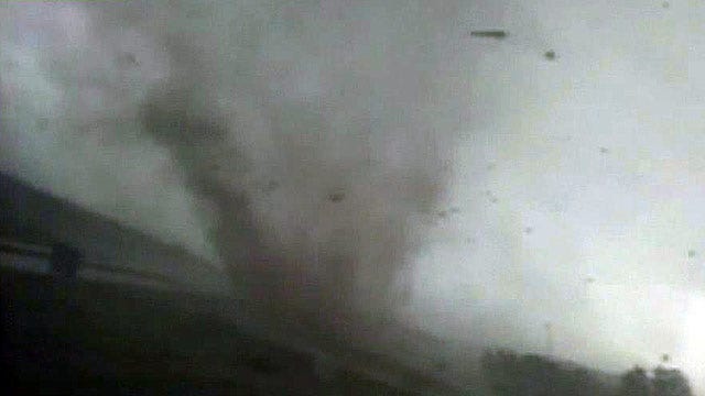 What it's like to be inside a tornado