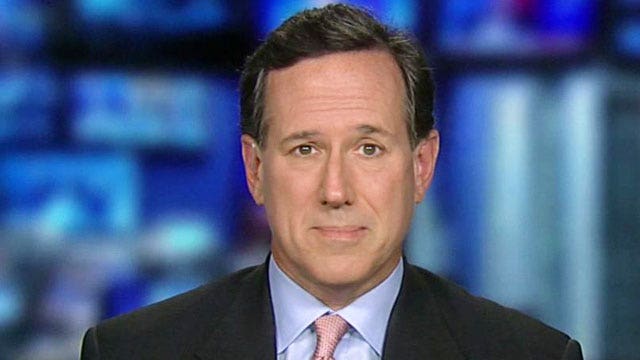 Santorum on Obama handling of VA scandal, GOP future