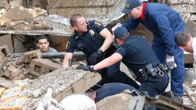 Frantic search and rescue under way in Moore, Oklahoma