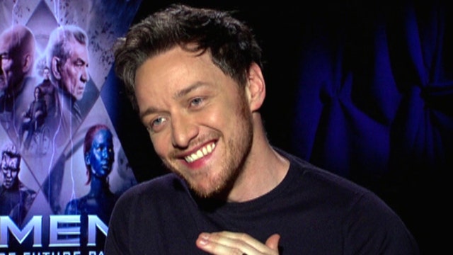 'X-Men' star James McAvoy jabs 'wannabe' superhero rivals