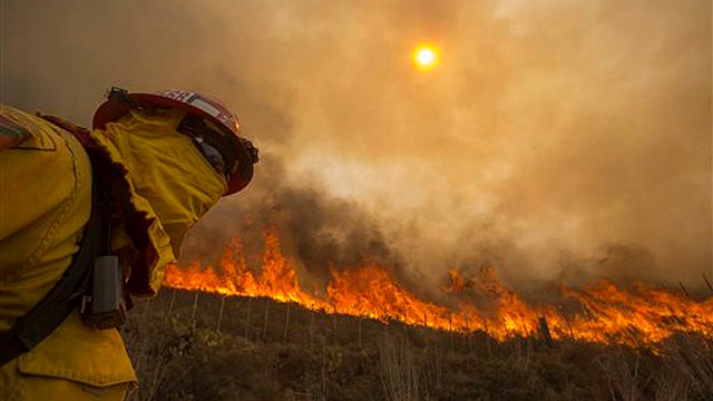 Wildfires in California spike this year
