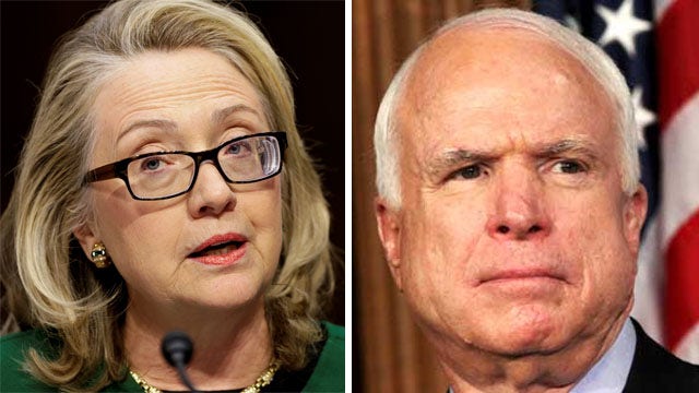 Media defending Hillary, not McCain?