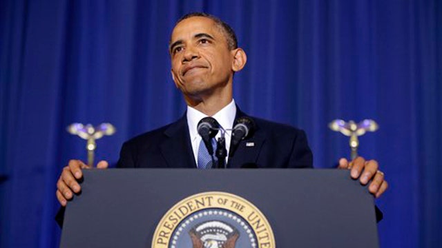 Scandal distraction? Obama hits podium for terrorism speech