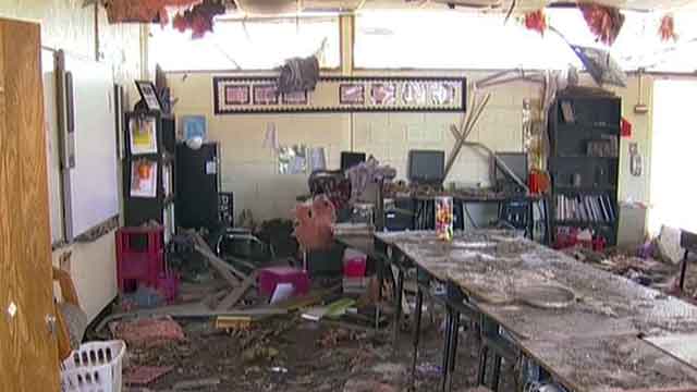 A look inside elementary school destroyed by tornado