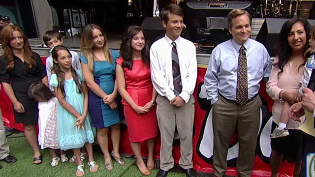 Family plans to send all ten kids to college by age 12