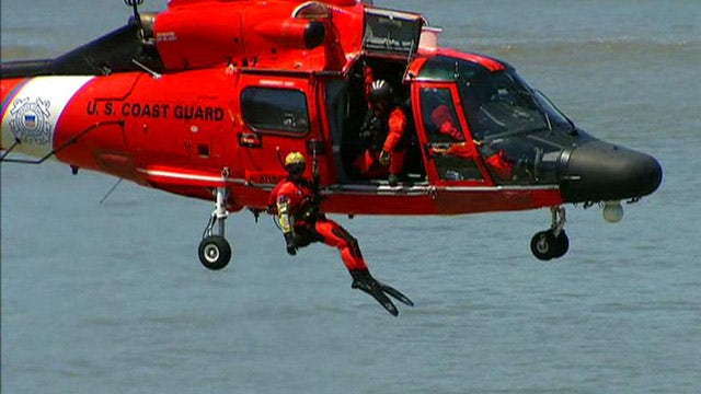 USCG holds search and rescue demo to teach water safety