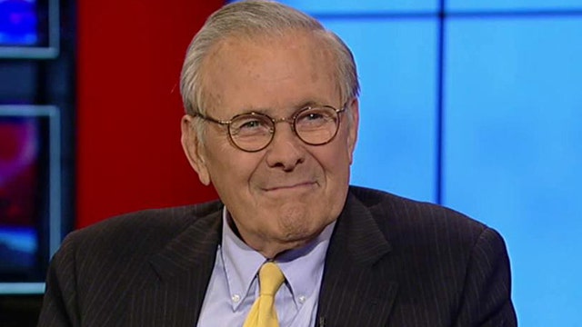 Donald Rumsfeld shares his life lessons