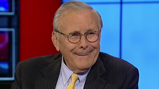 Rumsfeld's strategy for dealing with the press