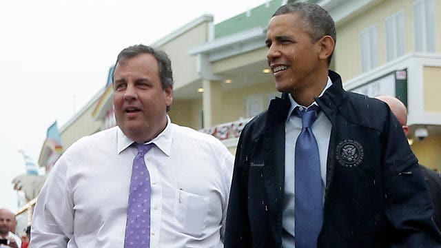 Obama cold, Christie red-hot in 'TouchDown Fever'