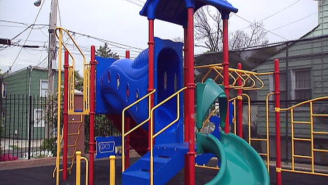 Cameras installed in playgrounds