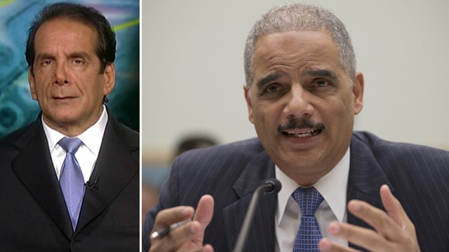 Krauthammer: Holder will have to go