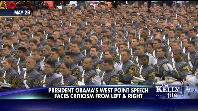 West Point cadets' welcome to Obama vs. Bush