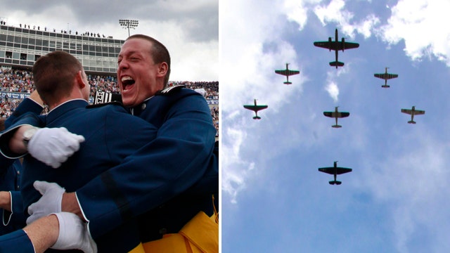 Air Force cadets celebrate graduation