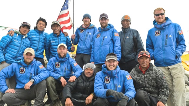 Air Force team summits Mount Everest