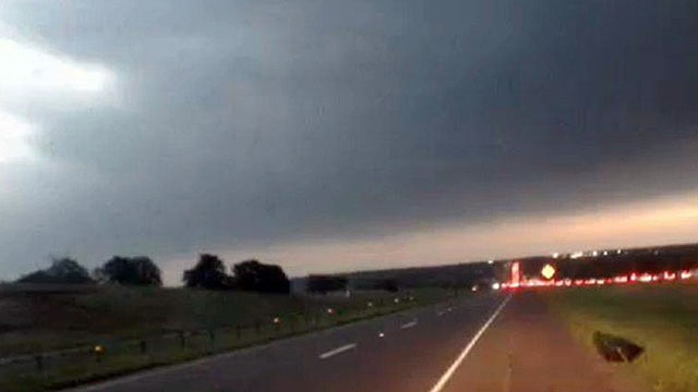 Powerful tornadoes move into highly populated areas