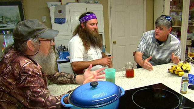 Exclusive: Sean Hannity visits 'Duck Dynasty' family