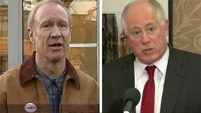 Heated gubernatorial race in Illinois