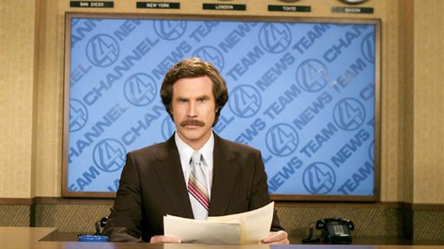 Hollywood Nation: 'Anchorman' goes on display