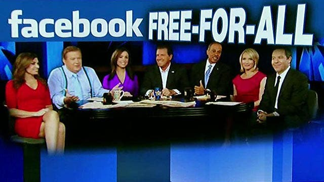 'The Five's' Facebook free-for-all