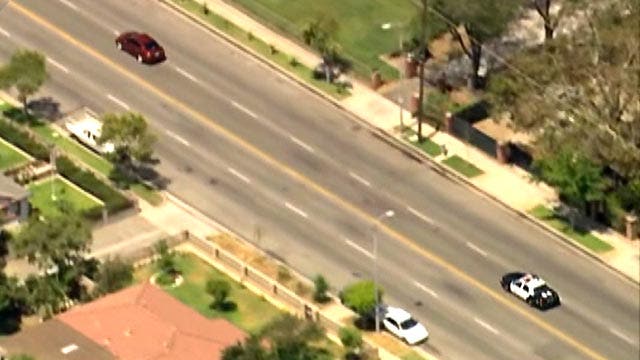 LA police chase suspect faced stalking charges