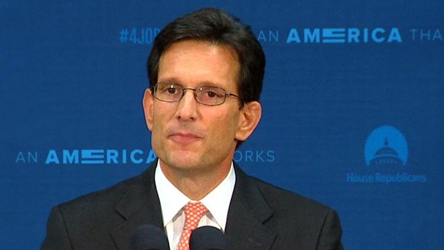 Rep. Eric Cantor speaks out after primary loss