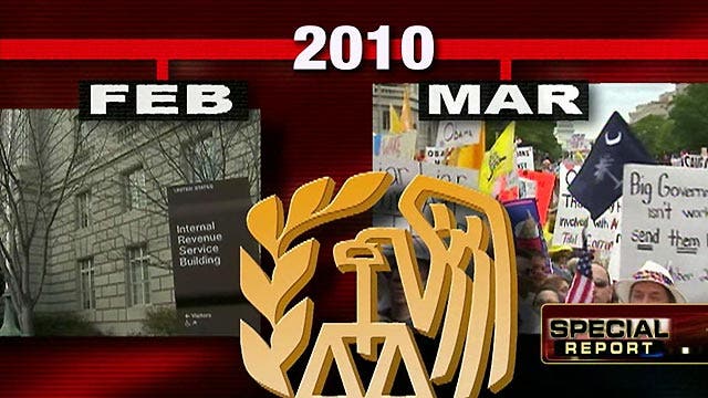 Timeline of IRS discrimination against conservative groups