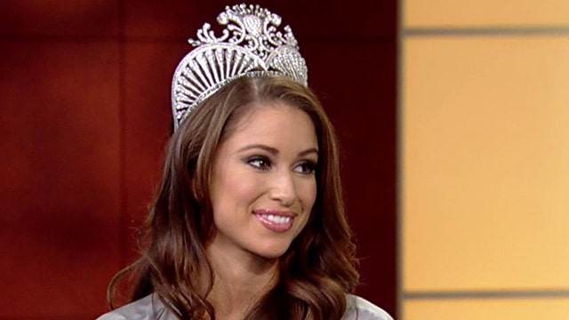 Miss USA Nia Sanchez talks about her pageant win