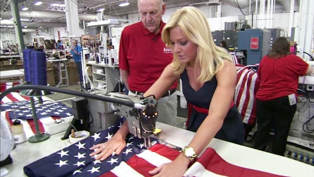 Celebrating Old Glory at one of nation's oldest flag makers