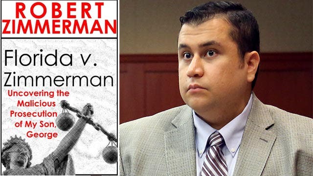 Zimmerman's father defends son in new book