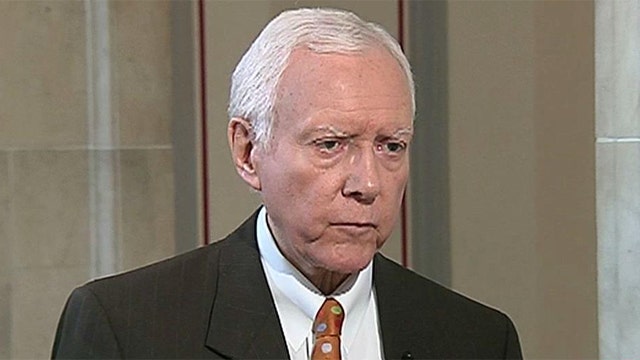 Sen. Hatch reacts to the administration's troubles