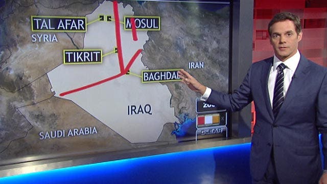 Islamic militants' path of destruction in Iraq