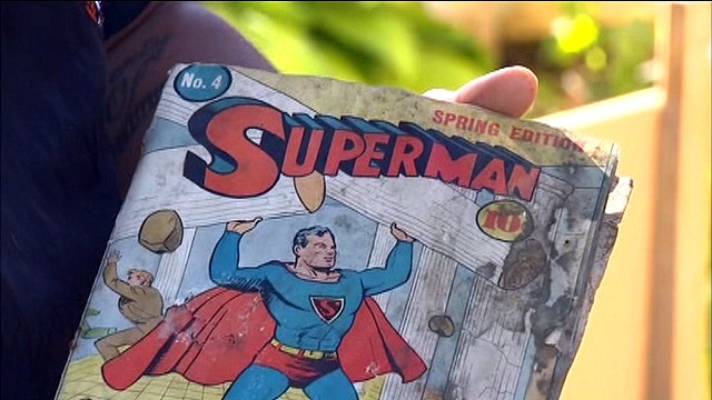 'Crown jewel' of comics found hidden in wall of house
