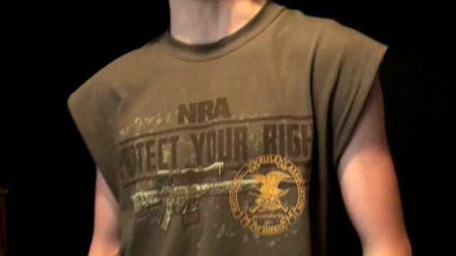 NRA t-shirt flap could land teen in jail