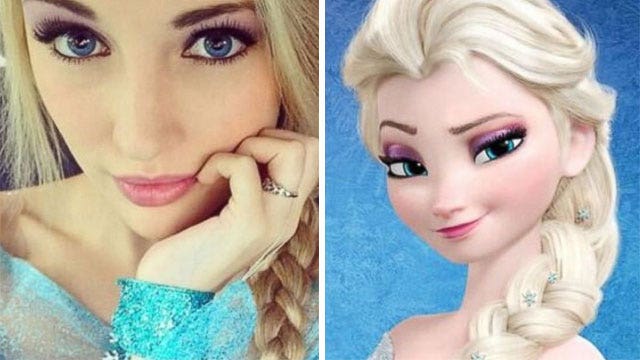 Real-life Elsa’s big dreams