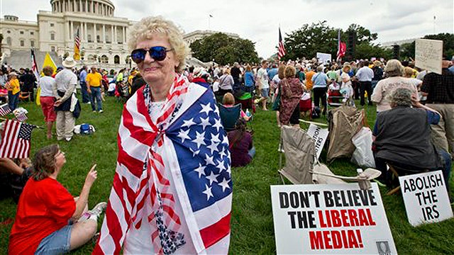 'Audit the IRS' rally goes full throttle on Capitol Hill