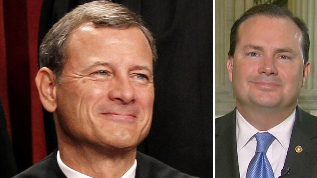Sen. Mike Lee's beef with Chief Justice John Roberts