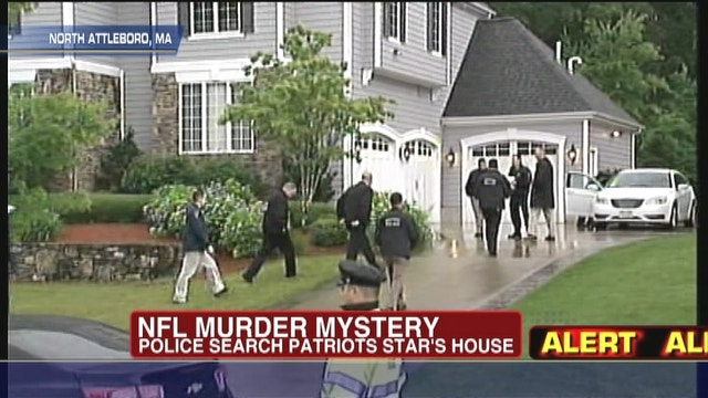 Police Search Patriots' Aaron Hernandez House