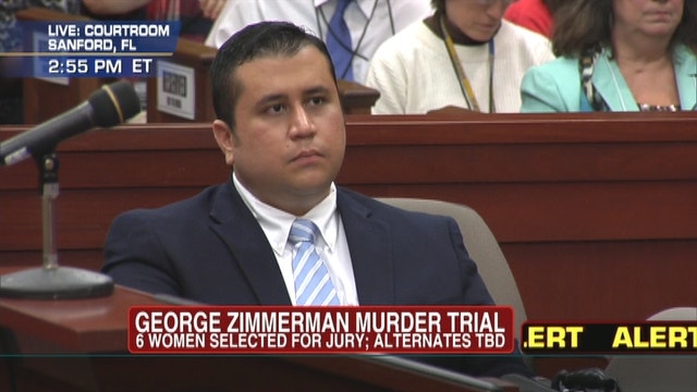 George Zimmerman's Trial: All-Women Jury Chosen 