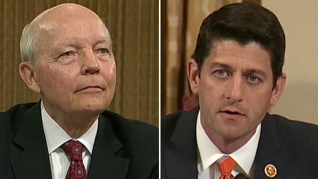 Ryan lashes out at IRS commissioner: 'Nobody believes you'