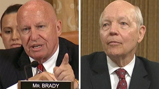 Rep. Brady offers insight into IRS commissioner's testimony