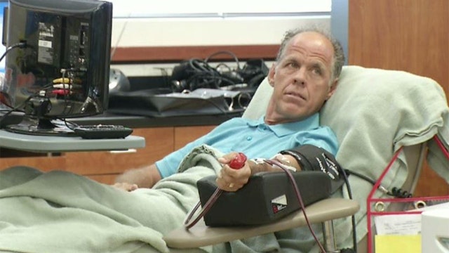 South Texas man honored for 640th blood donation