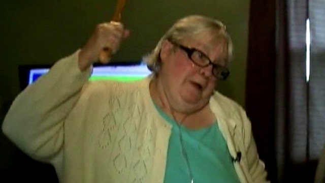 Cancer patient fights off intruder with backscratcher