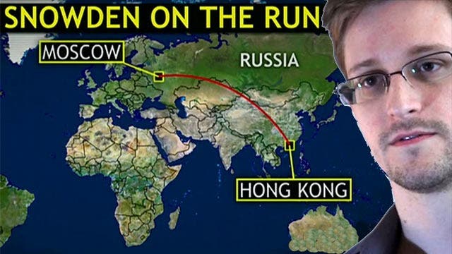 Where in the world is Edward Snowden?